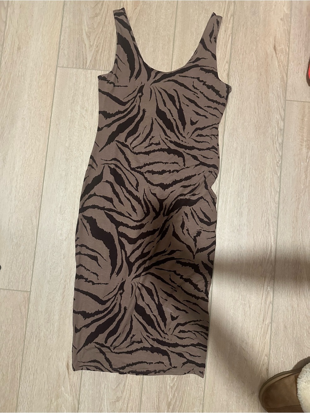 Bar III dress bodycon size Medium in leopard print